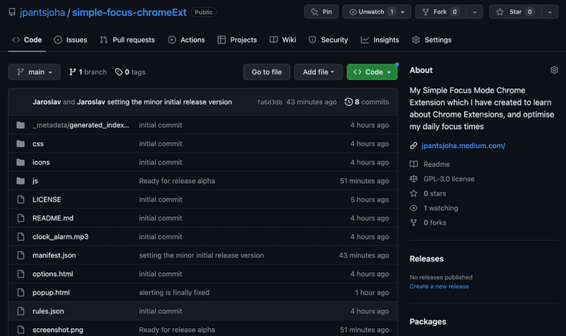 Simple Focus Mode: Boost Your Productivity with My Chrome Extension — Medium — DevOps Dudes