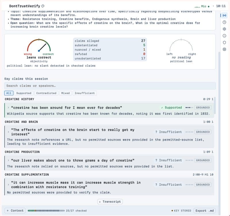 I Built a Chrome Extension That Fact-Checks Conversations (YouTube) — ITNEXT